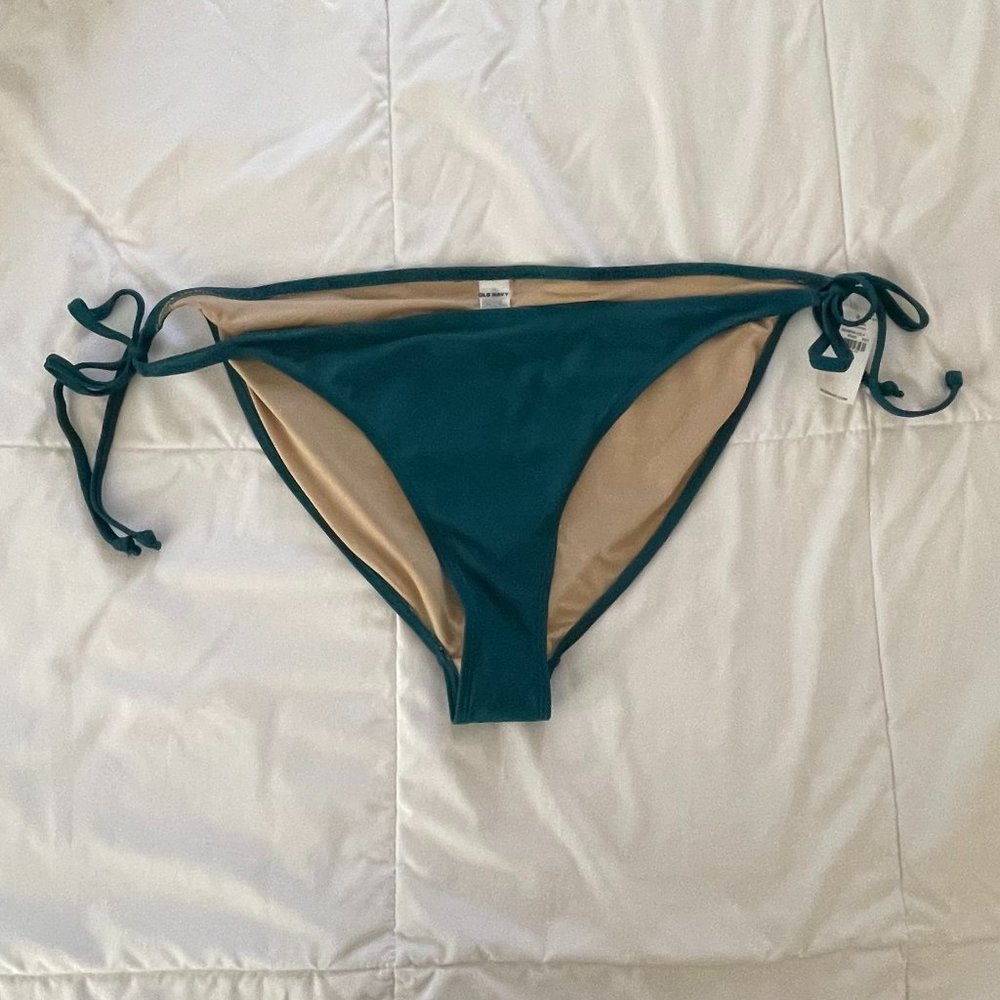NWT XXL Teal Old Navy String Bikini Bottom